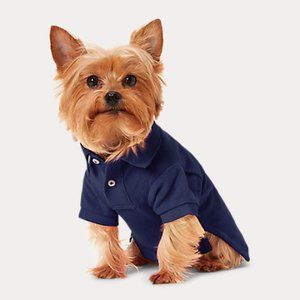 Cotton Mesh Dog Polo Shirt